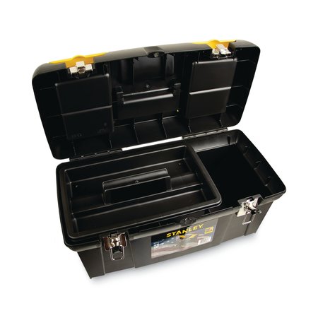 Stanley Series 2000 Toolbox w/Tray, Two Lid Compartments 019151M